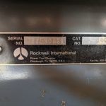 rockwell unisaw biesemeyer fence - miter gauge needs repair - nameplate
